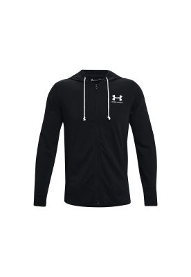 Polerón full zip Rival Terry hombre Negro