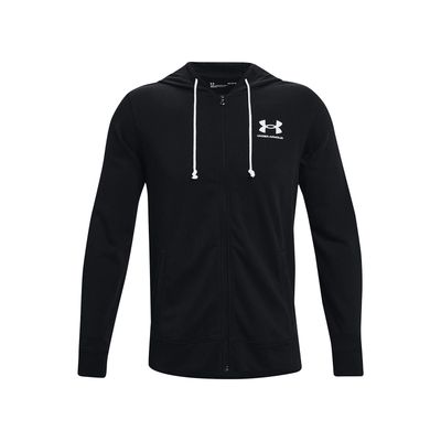 Polerón full zip Rival Terry hombre Negro