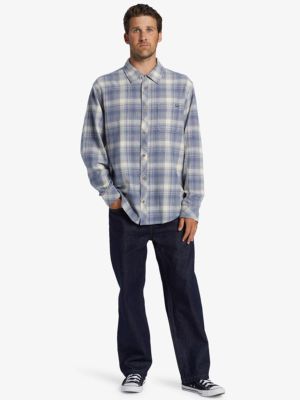 Camisa Franela Hombre Coastline Azul