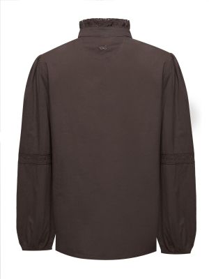 Imagen 2 del producto Blusa Algodón Orgánico Mujer Camelia Café