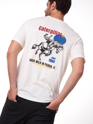 Imagen 2 del producto Polera Manga Corta Hombre Western Urban Blanco