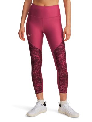 Calza Training para mujer Tech Printed Panel Rojo