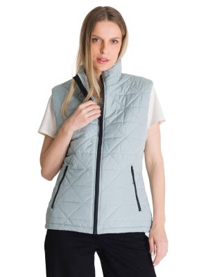 Imagen 2 del producto Chaqueta Sin Mangas Mujer Triangulo Acolchado Azul