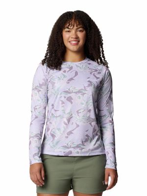 Polera Manga Larga Mujer Super Tidal Morado