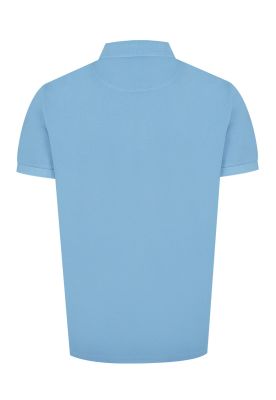 Imagen 2 del producto Polera Algodón Org Celeste Piquepro Hombre 