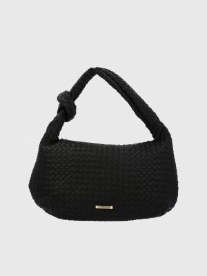 Cartera Ecocuero Mujer Brann Hobo Negro