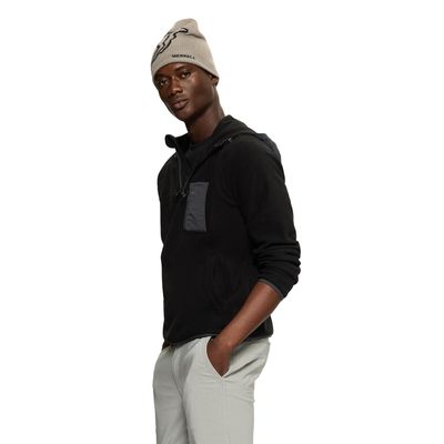 Imagen 2 del producto Polar Hombre Hooded Fleece Negro