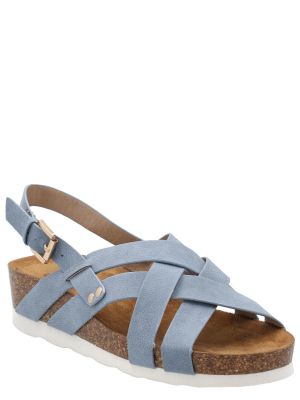 Sandalia Mujer Gennaro Denim