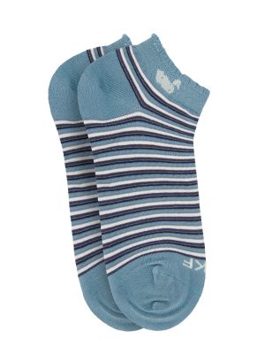 Imagen 2 del producto Calcetin Bambú Mujer Ped St Stripe Azul