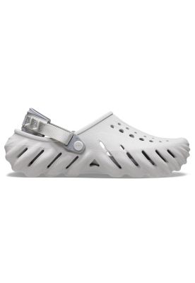 Zueco Crocs Mujer Echo Clog Gris