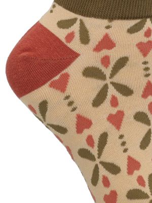 Imagen 2 del producto Calcetín Algodón Mujer Ped Heart Crema