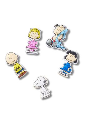 Jibbitz Snoopy y Amigos Pack 5 Blanco