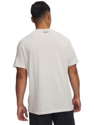 Imagen 2 del producto Polera M/C UA Project Rock Payoff Blanca Hombre