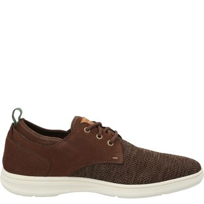 Zapatilla Cuero Hombre Port Café