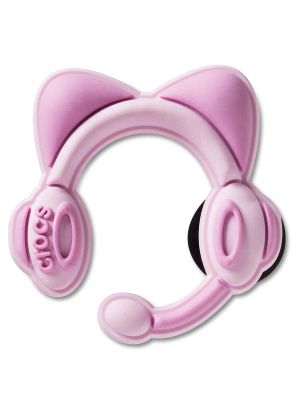 Imagen 1 del producto Jibbitz Crocs Audífonos Con Oreja De Gato Rosado