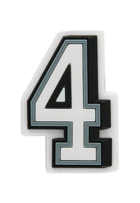 Jibbitz Crocs Número 4 Blanco