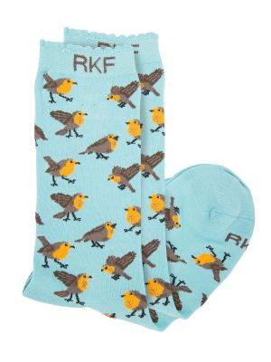 Imagen 2 del producto Calcetin Bambú Mujer St Chucao Azul