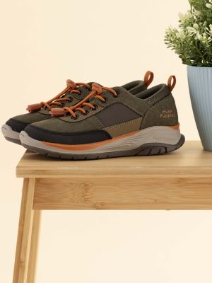 Imagen 2 del producto Zapatilla Cuero Irving Niño Verde