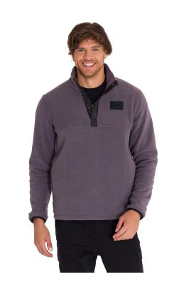 Imagen 2 del producto Polar Fleece Half Snap Hombre Gris Oscuro