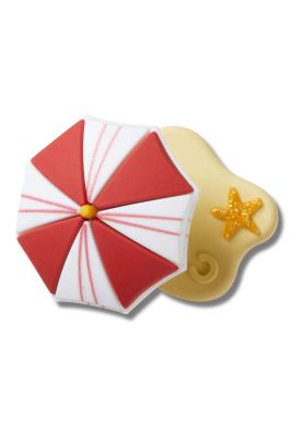 Jibbitz Sombrilla de Playa Navideña 3D Café