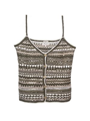 Polera Algodón Orgánico Varadero Oliva Mujer