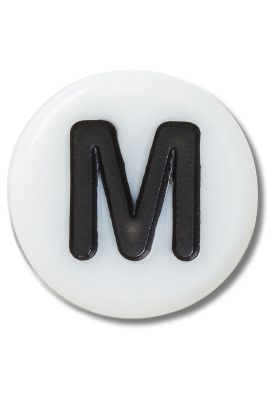 Jibbitz M Pequeña Carta de Amistad Blanco