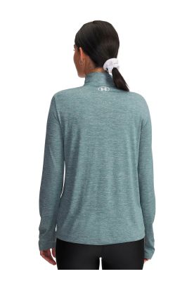 Imagen 2 del producto Polerón Training  mujer Fleece  Tech ½ Zip Azul 