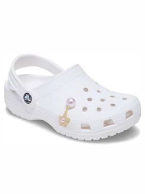 Imagen 2 del producto Jibbitz Perla Rosa colgante Flor Dorada