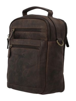 Imagen 2 del producto Maletin Cuero Unisex Ks Russell Cross Café