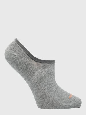 Calcetin Algod Mujer Inv Plain Gris