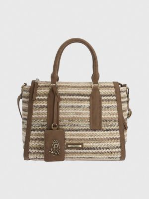 Cartera Ecocuero Mujer Yantii Bag Café