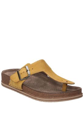 Imagen 2 del producto Sandalia Cuero Mujer Salvario Amarillo