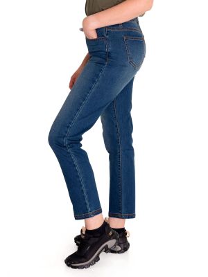 Imagen 2 del producto Jeans Mujer Triblend High-Rise Straight Azul