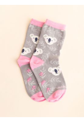 Imagen 1 del producto Calcetin Gris Claro Koala Niña