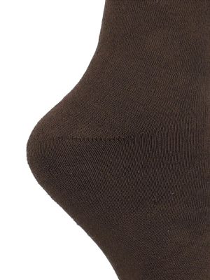 Imagen 2 del producto Calcetín Algodón Mujer Heavy Classic Café