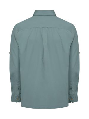 Imagen 2 del producto Camisa Algodón Orgánico Hombre Galiton Azul claro