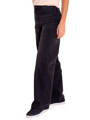 Imagen 2 del producto Jeans Wide Leg Mujer Triblend Stretch Gris Denim CAT
