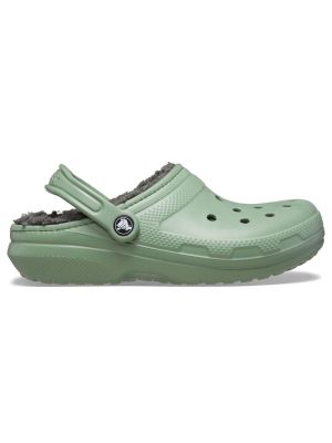 Zueco Crocs Hombre Classic Lined Clog Verde