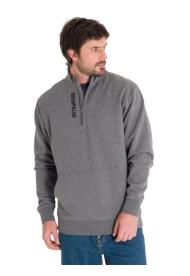 Imagen 2 del producto Polerón Midweight Quarter Zip Hombre Gris