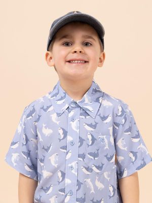 Imagen 2 del producto Camisa Niño Guayabera Azul