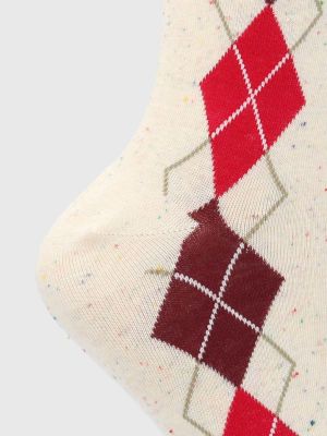 Imagen 2 del producto Calcetin Algodón Mujer C Rombi Rosado