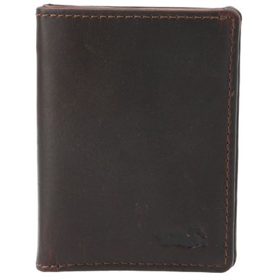 Billetera Cuero Hombre TC Bifold Magnet Café
