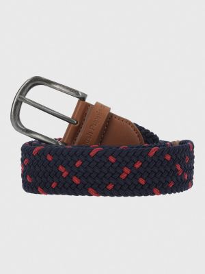 Cinturon Cuero Hombre Multicolor