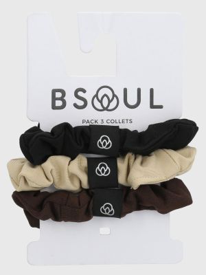 Imagen 2 del producto Pack 3 Colet Mujer Gris/Negro/Café