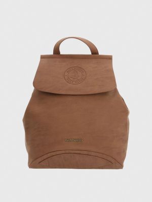 Cartera Mochila Ecocuero Mujer Day  Café