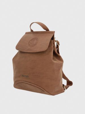 Imagen 2 del producto Cartera Mochila Ecocuero Mujer Day  Café