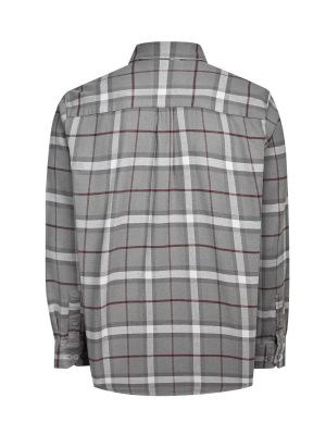 Imagen 2 del producto Camisa Algodón Orgánico Hombre Padua Gris