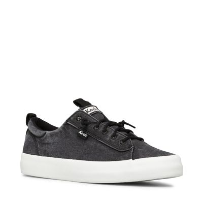 Imagen 2 del producto Zapatilla Negra Mujer Kickback Canvas 