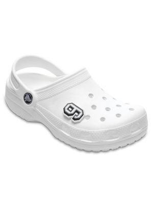 Imagen 2 del producto Jibbitz Crocs B&n Número 9 Blanco