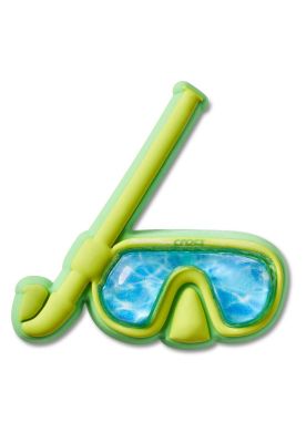 Jibbitz Crocs Máscara de Snorkel Squish Verde